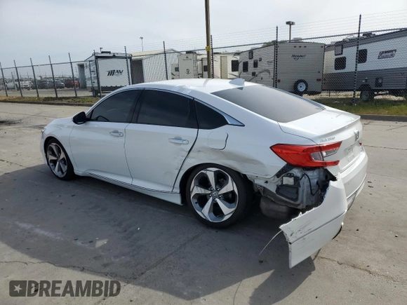 2019 Honda Accord Touring with VIN 1HGCV2F98KA036100, listed as a Copart auction lot 53405685 with 67,744 mi miles and Salvage title. Bid and sale history available at DreamBid. Image 2.