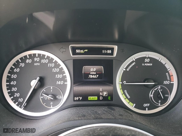 2014 Mercedes-Benz B-Class with VIN WDDVP9AB0EJ003123, listed as a Copart auction lot 87091244 with NaN miles and Salvage Title. Bid and sale history available at carsss.com. Image 9.