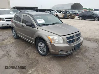 2007 Dodge Caliber with VIN 1B3HB28B07D281882, listed as a IAAI auction lot 41824201 with 119,963 mi miles. Bid and sale history available at carsss.com. Image 1.