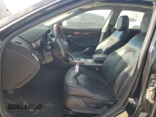 2012 Cadillac CTS Premium with VIN 1G6DS5E35C0142296, listed as a Copart auction lot 45970185 with 128,586 mi miles and Salvage Title. Bid and sale history available at DreamBid. Image 7.
