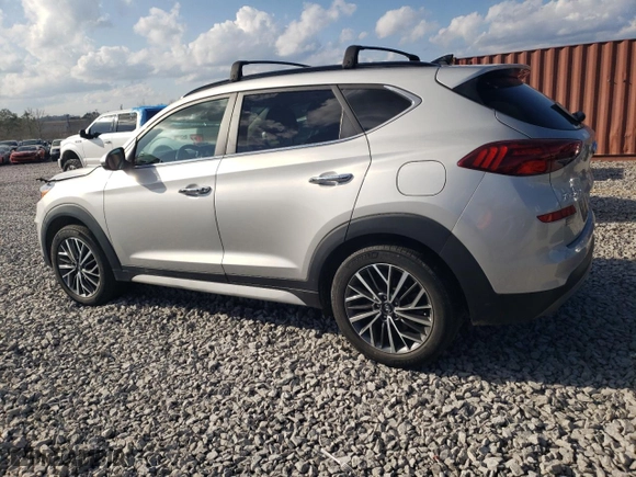 2021 Hyundai Tucson Limited with VIN KM8J33AL2MU303975, listed as a Copart auction lot 44501855 with 67,446 mi miles and Salvage Title. Bid and sale history available at carsss.com. Image 2.