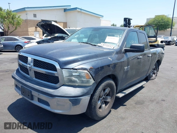 2014 Ram 1500 Tradesman z VIN 1C6RR6FG2ES339933, wystawiony jako IAAI lot #42594859 z przebiegiem Nie podano mil oraz . Historia ofert i sprzedaży dostępna na DreamBid. Obrazek 2.