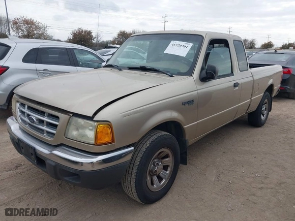 2002 Ford Ranger XL with VIN 1FTYR14V92PB66581, listed as a IAAI auction lot 41520301 with 169,072 mi miles. Bid and sale history available at carsss.com. Image 2.