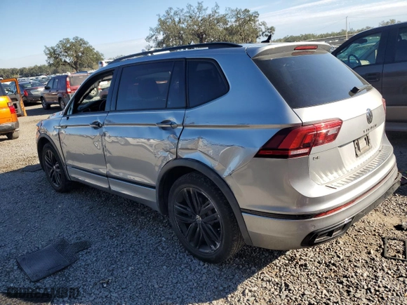 2022 Volkswagen Tiguan SE R-Line Black with VIN 3VVCB7AX3NM092416, listed as a Copart auction lot 87620455 with 47,199 mi miles and Non Repairable. Bid and sale history available at carsss.com. Image 2.