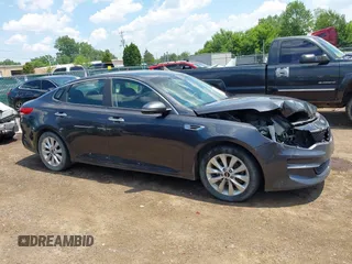 2017 Kia Optima LX with VIN 5XXGT4L32HG148387, listed as a IAAI auction lot 42647930 with 144,830 mi miles and . Bid and sale history available at DreamBid. Image 13.