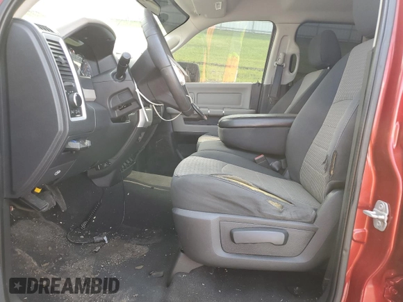 2009 Dodge 1500 SLT with VIN 1D3HB18P59S757067, listed as a Copart auction lot 54245905 with 187,148 mi miles and Salvage Title. Bid and sale history available at carsss.com. Image 7.