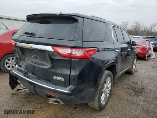 2022 Chevrolet Traverse High Country with VIN 1GNEVKKW1JJ237409, listed as a Copart auction lot 81623993 with 51,556 mi miles and Salvage Title. Bid and sale history available at carsss.com. Image 3.