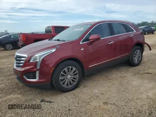 2018 Cadillac XT5 Luxury FWD with VIN 1GYKNCRS7JZ131434, listed as a Copart auction lot 46297925 with 81,133 mi miles and Non Repairable. Bid and sale history available at carsss.com. Image 1.
