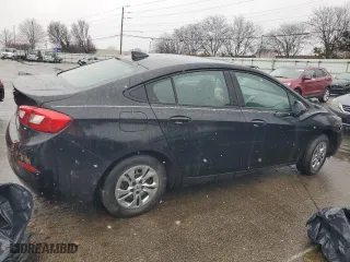 2018 Chevrolet Cruze LS with VIN 1G1BC5SM7J7191088, listed as a Copart auction lot 85741654 with 27,538 mi miles and Salvage Title. Bid and sale history available at carsss.com. Image 3.