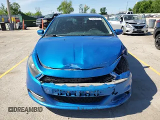 2015 Dodge Dart SXT with VIN 1C3CDFBB9FD380576, listed as a Copart auction lot 57576135 with 178,779 mi miles and Salvage title. Bid and sale history available at DreamBid. Image 5.