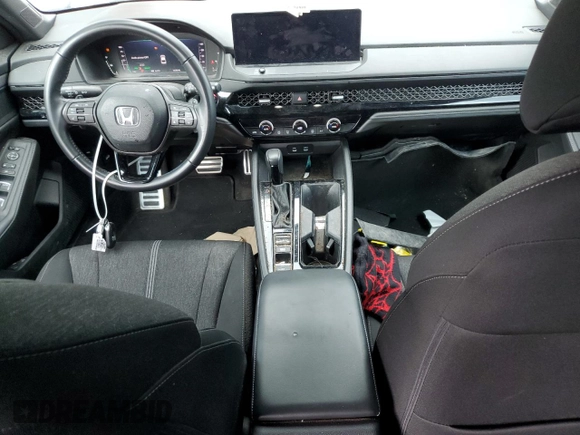 2023 Honda Accord Sport with VIN 1HGCY2F51PA006867, listed as a Copart auction lot 55299045 with 28,068 mi miles and Salvage title. Bid and sale history available at DreamBid. Image 8.