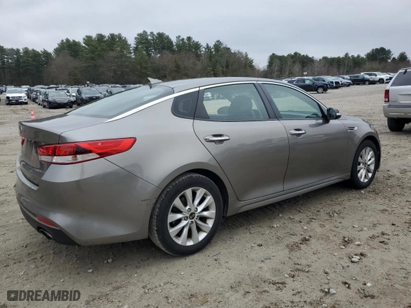 2016 Kia Optima LX with VIN 5XXGT4L32GG036638, listed as a Copart auction lot 50812895 with 158,713 mi miles and Salvage Title. Bid and sale history available at carsss.com. Image 3.