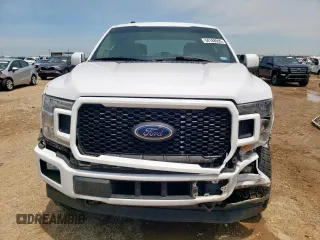 2018 Ford F-150 XL with VIN 1FTEW1EP4JKD12828, listed as a Copart auction lot 58188095 with 92,242 mi miles and Salvage title. Bid and sale history available at DreamBid. Image 5.