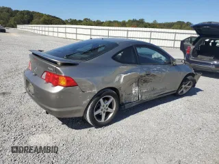 2002 Acura RSX Manual with VIN JH4DC53812C039395, listed as a Copart auction lot 75213704 with 151,150 mi miles and Salvage Title. Bid and sale history available at carsss.com. Image 3.