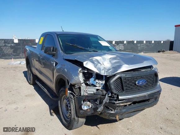 2021 Ford Ranger XL with VIN 1FTER1EH4MLD22788, listed as a IAAI auction lot 41397607 with 48,357 mi miles. Bid and sale history available at carsss.com. Image 6.