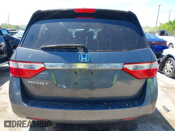 2011 Honda Odyssey EX-L with VIN 5FNRL5H62BB071404, listed as a IAAI auction lot 42196826 with 278,657 mi miles and . Bid and sale history available at carsss.com. Image 16.