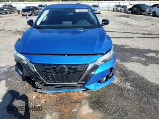 2021 Nissan Sentra SR with VIN 3N1AB8DV7MY303102, listed as a Copart auction lot 48352215 with 44,733 mi miles and Salvage Title. Bid and sale history available at DreamBid. Image 14.