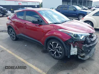 2018 Toyota C-HR XLE with VIN NMTKHMBX5JR013469, listed as a IAAI auction lot 42356609 with 32,051 mi miles and . Bid and sale history available at DreamBid. Image 1.
