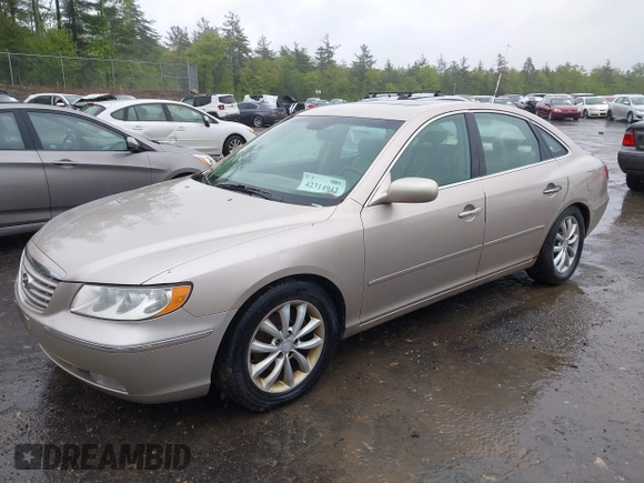 2006 Hyundai Azera SE с VIN KMHFC46F76A134958, выставлен на аукционе IAAI как лот 42314943 с пробегом 206 745 миль миль и . История ставок и продаж доступна на DreamBid. Изображение 2.