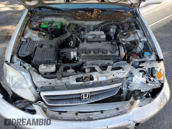 1999 Honda Civic EX with VIN 1HGEJ8144XL002704, listed as a Copart auction lot 58281674 with 155,981 mi miles and Salvage Title. Bid and sale history available at carsss.com. Image 13.