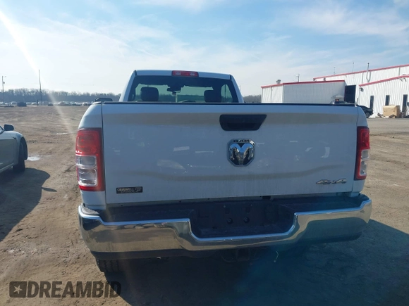 2022 Ram 2500 Tradesman with VIN 3C6MR5AJ0NG417897, listed as a IAAI auction lot 41543235 with 4,820 mi miles. Bid and sale history available at carsss.com. Image 16.