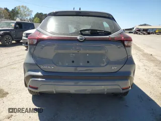 2024 Nissan Kicks SV with VIN 3N1CP5CV8RL475833, listed as a Copart auction lot 49417405 with 14,040 mi miles and Salvage Title. Bid and sale history available at DreamBid. Image 6.