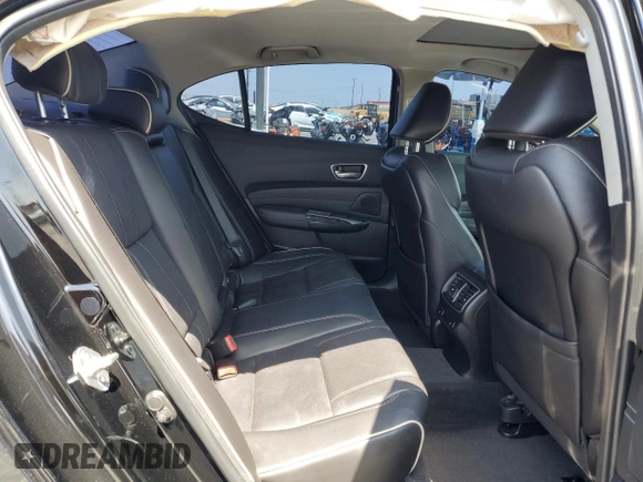 2019 Acura TLX Advance with VIN 19UUB2F8XKA007332, listed as a Copart auction lot 61984505 with 123,542 mi miles and Salvage title. Bid and sale history available at DreamBid. Image 10.