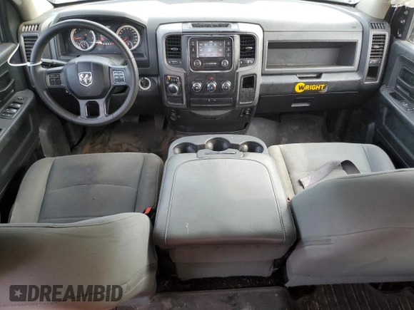 2017 Ram 1500 Express with VIN 1C6RR6FT1HS695789, listed as a Copart auction lot 54133685 with 155,179 mi miles and Salvage title. Bid and sale history available at DreamBid. Image 8.