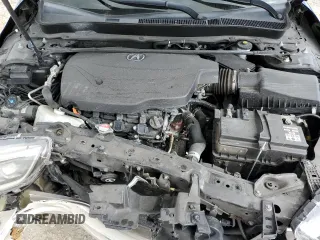 2018 Acura TLX Advance with VIN 19UUB3F70JA001115, listed as a Copart auction lot 46698185 with 71,444 mi miles and Salvage title. Bid and sale history available at DreamBid. Image 11.