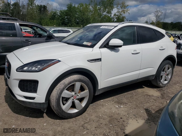 2019 Jaguar E-PACE S with VIN SADFJ2FX4K1Z63282, listed as a Copart auction lot 67378534 with 32,387 mi miles and Salvage Title. Bid and sale history available at carsss.com. Image 1.