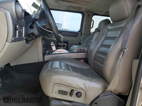2004 Hummer H2 with VIN 5GRGN23U74H117378, listed as a Copart auction lot 53054185 with 117,378 mi miles and Clean Title. Bid and sale history available at carsss.com. Image 7.