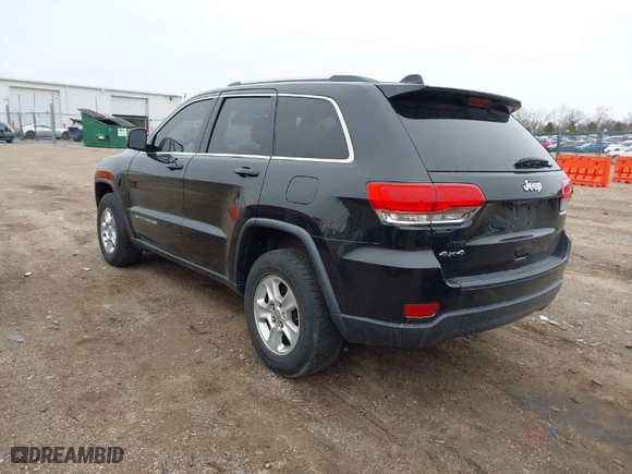 2014 Jeep Grand Cherokee Laredo with VIN 1C4RJFAG0EC214141, listed as a IAAI auction lot 41967941 with 213,800 mi miles. Bid and sale history available at carsss.com. Image 3.