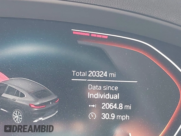 2024 BMW X4 xDrive30i z VIN 5UX33DT09R9W67695, wystawiony jako IAAI lot #42087562 z przebiegiem 20 324 mil mil oraz . Historia ofert i sprzedaży dostępna na DreamBid. Obrazek 16.