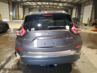 2015 Nissan Murano S with VIN 5N1AZ2MHXFN233607, listed as a Copart auction lot 89318475 with 52,543 mi miles and Salvage Title. Bid and sale history available at carsss.com. Image 6.