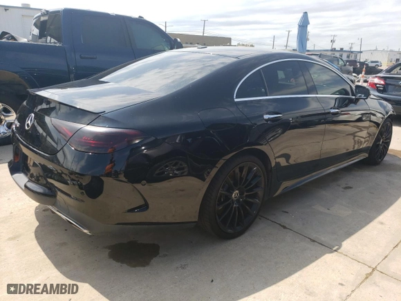2019 Mercedes-Benz CLS with VIN WDD2J5JB6KA036796, listed as a Copart auction lot 55688803 with 31,022 mi miles. Bid and sale history available at carsss.com. Image 3.
