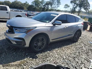 2019 Acura RDX w/A-Spec Pkg with VIN 5J8TC1H63KL017543, listed as a Copart auction lot 76917154 with 132,109 mi miles and Salvage Title. Bid and sale history available at carsss.com. Image 1.
