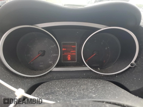 2009 Mitsubishi Outlander SE with VIN JA4MT31W89Z001770, listed as a Copart auction lot 70411544 with 161,549 mi miles and Salvage title. Bid and sale history available at DreamBid. Image 9.