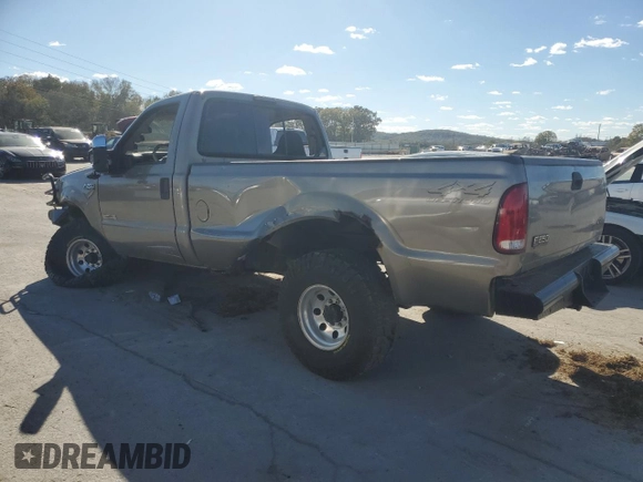 2002 Ford F-250 XL with VIN 1FTNF21F02ED35414, listed as a Copart auction lot 75740414 with 227,783 mi miles and Clean title. Bid and sale history available at DreamBid. Image 2.