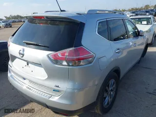 2014 Nissan Rogue SV with VIN 5N1AT2MT4EC774829, listed as a IAAI auction lot 41011911 with 128,607 mi miles. Bid and sale history available at carsss.com. Image 4.