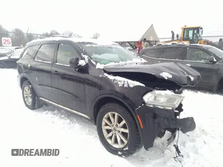 2021 Dodge Durango SXT Plus with VIN 1C4RDJAG5MC578659, listed as a IAAI auction lot 41328839 with 129,569 mi miles and . Bid and sale history available at DreamBid. Image 1.