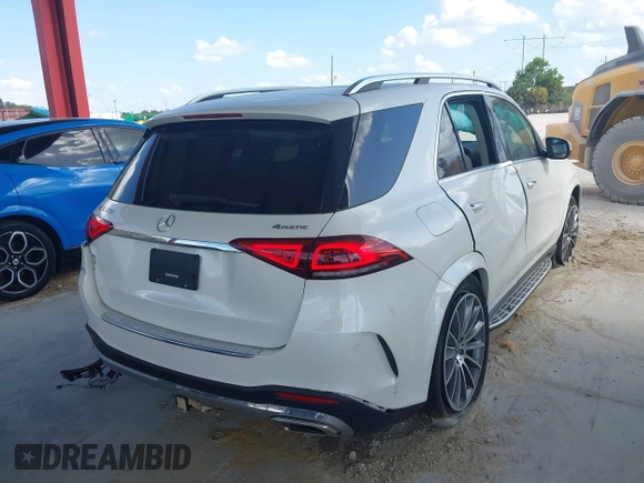 2020 Mercedes-Benz GLE 450 z VIN 4JGFB5KB5LA290908, wystawiony jako IAAI lot #41951204 z przebiegiem 38 263 mil mil oraz . Historia ofert i sprzedaży dostępna na DreamBid. Obrazek 4.