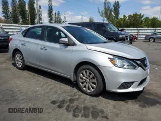 2017 Nissan Sentra S with VIN 3N1AB7AP6HY383465, listed as a Copart auction lot 52596605 with 173,765 mi miles and Clean Title. Bid and sale history available at carsss.com. Image 4.