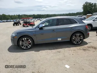 2018 Audi SQ5 Premium Plus with VIN WA1A4AFY6J2084420, listed as a Copart auction lot 68726034 with Not Provided miles and Salvage Title. Bid and sale history available at DreamBid. Image 1.
