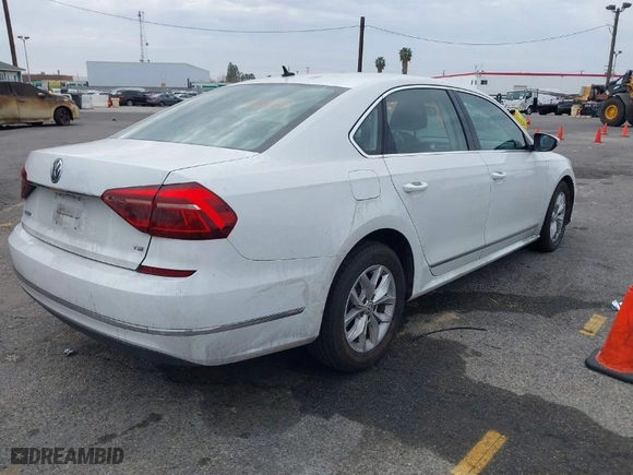 2017 Volkswagen Passat 1.8T S with VIN 1VWAT7A36HC043259, listed as a IAAI auction lot 41733937 with 63,426 mi miles. Bid and sale history available at carsss.com. Image 4.