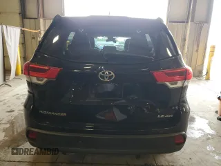 2018 Toyota Highlander LE с VIN 5TDBZRFH6JS834630, выставлен на аукционе Copart как лот 59680915 с пробегом 93 904 миль миль и Списание • Salvage title. История ставок и продаж доступна на DreamBid. Изображение 6.