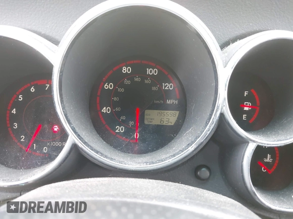 2004 Toyota Matrix Std z VIN 2T1KR32E64C184235, wystawiony jako IAAI lot #42365288 z przebiegiem 195 598 mil mil oraz . Historia ofert i sprzedaży dostępna na DreamBid. Obrazek 7.