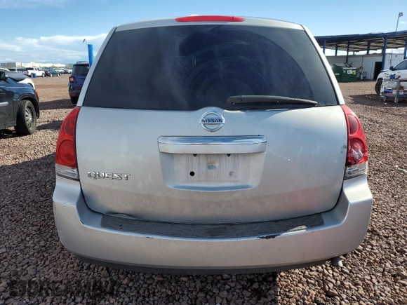 2007 Nissan Quest SL z VIN 5N1BV28U47N132202, wystawiony jako Copart lot #88989405 z przebiegiem 177 845 mil mil oraz Czysty tytuł • Clean title. Historia ofert i sprzedaży dostępna na DreamBid. Obrazek 6.