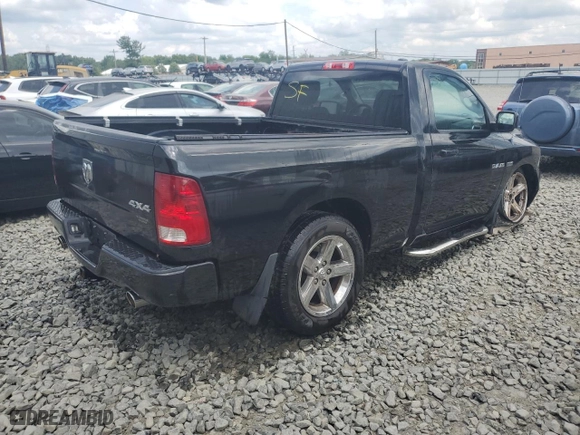 2010 Dodge Ram 1500 Sport with VIN 3D7JV1ET0AG191856, listed as a Copart auction lot 65118404 with 65,338 mi miles and Salvage Title. Bid and sale history available at carsss.com. Image 3.