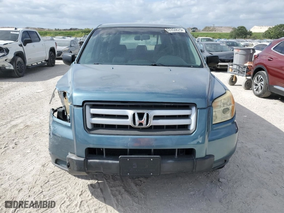 2007 Honda Pilot LX with VIN 5FNYF28117B034129, listed as a Copart auction lot 53350825 with 269,986 mi miles and Salvage Title. Bid and sale history available at carsss.com. Image 5.