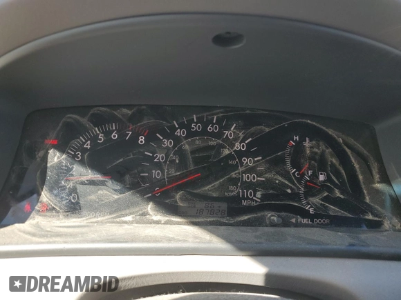2006 Toyota Corolla CE with VIN 1NXBR32E26Z721796, listed as a Copart auction lot 50431525 with 187,828 mi miles and Salvage Title. Bid and sale history available at DreamBid. Image 9.